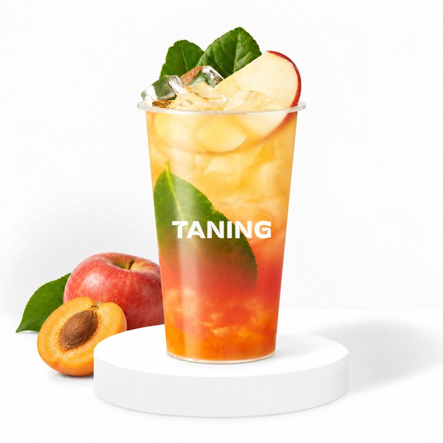 苹果杏桃鲜果茶