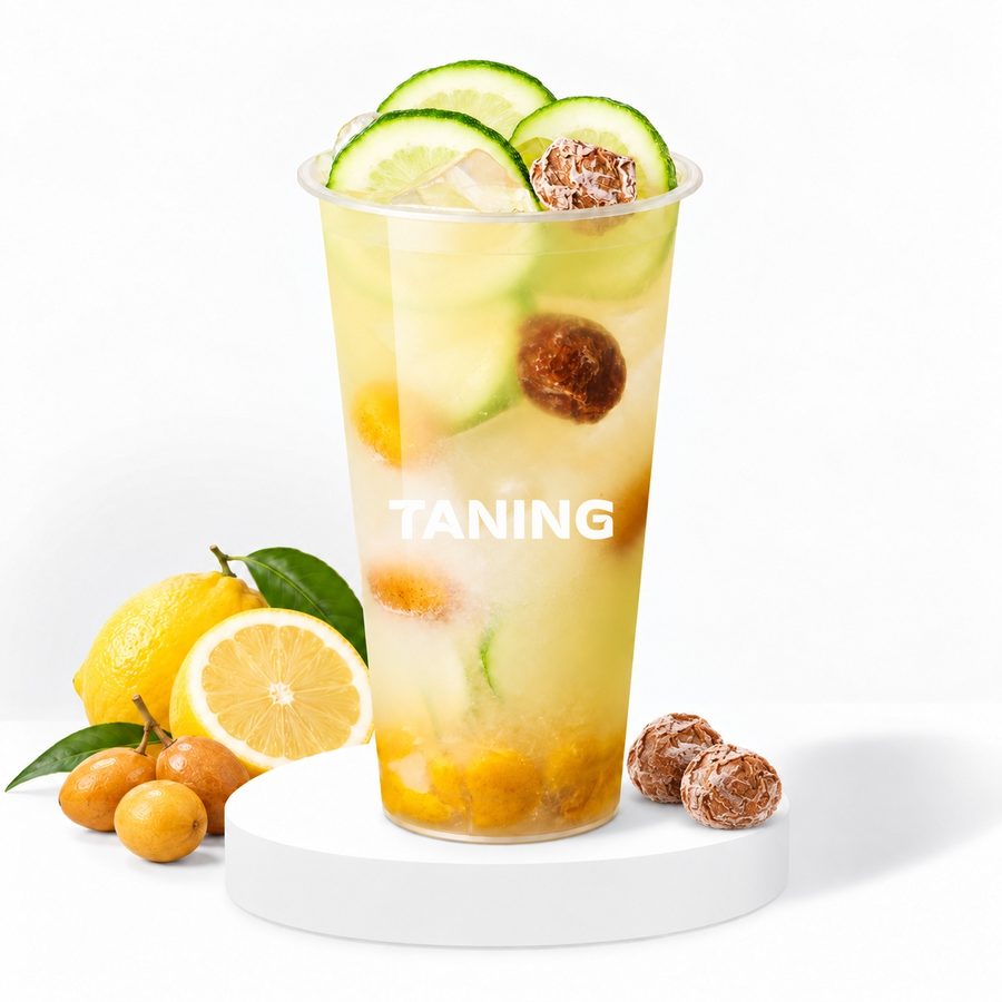 青提话梅柠檬茶